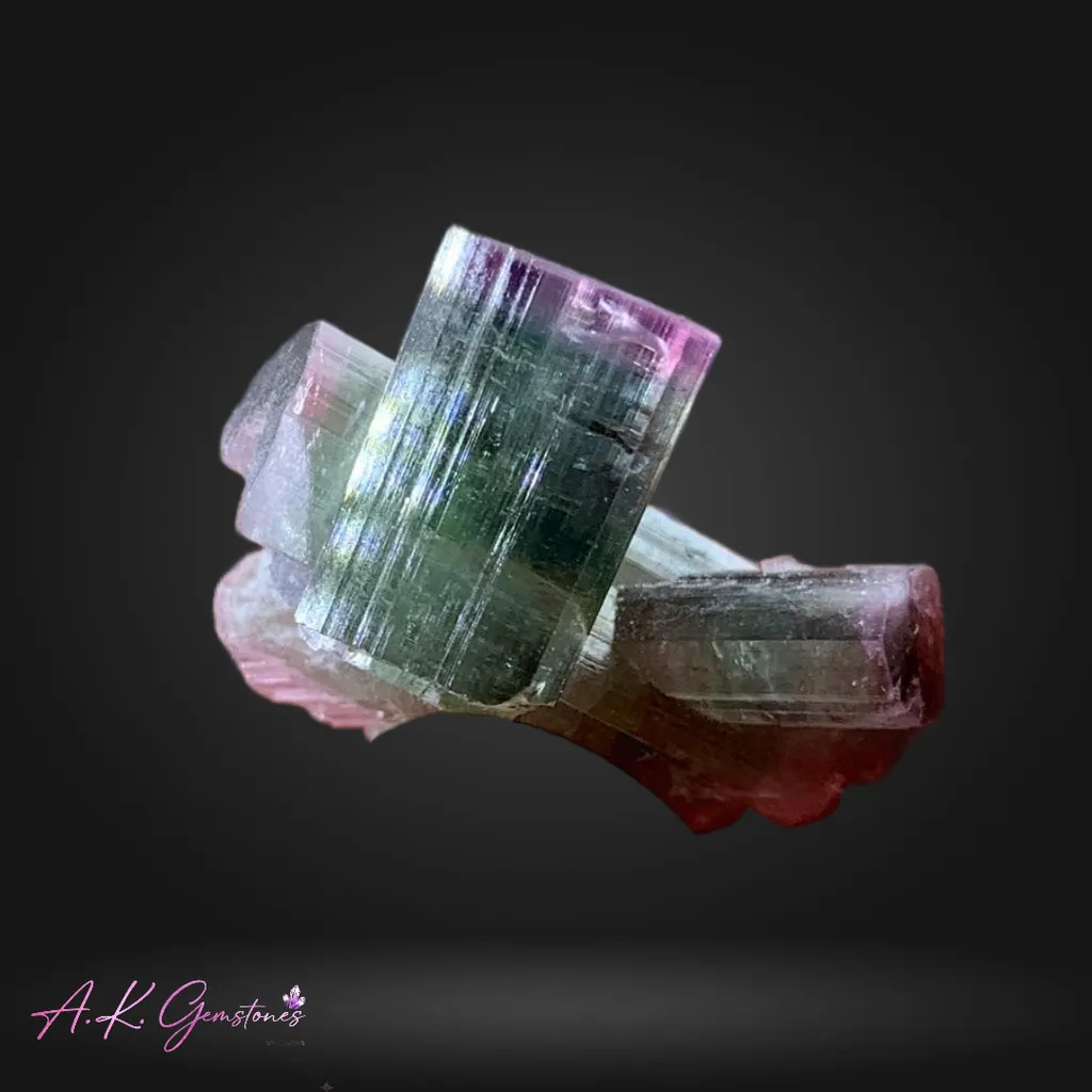 Pink Cap Tourmaline from Afghanistan - image 3