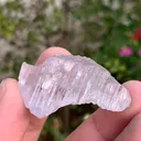 Pink Etched Kunzite Crystal from Afghanistan - image 2
