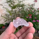 Pink Etched Kunzite Crystal from Afghanistan - image 3