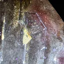 Pink f fire  smoky quartz with covelite inclusions floater - image 6