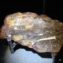 Pink f fire  smoky quartz with covelite inclusions floater - image 10