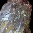 Pink f fire  smoky quartz with covelite inclusions floater - image 8
