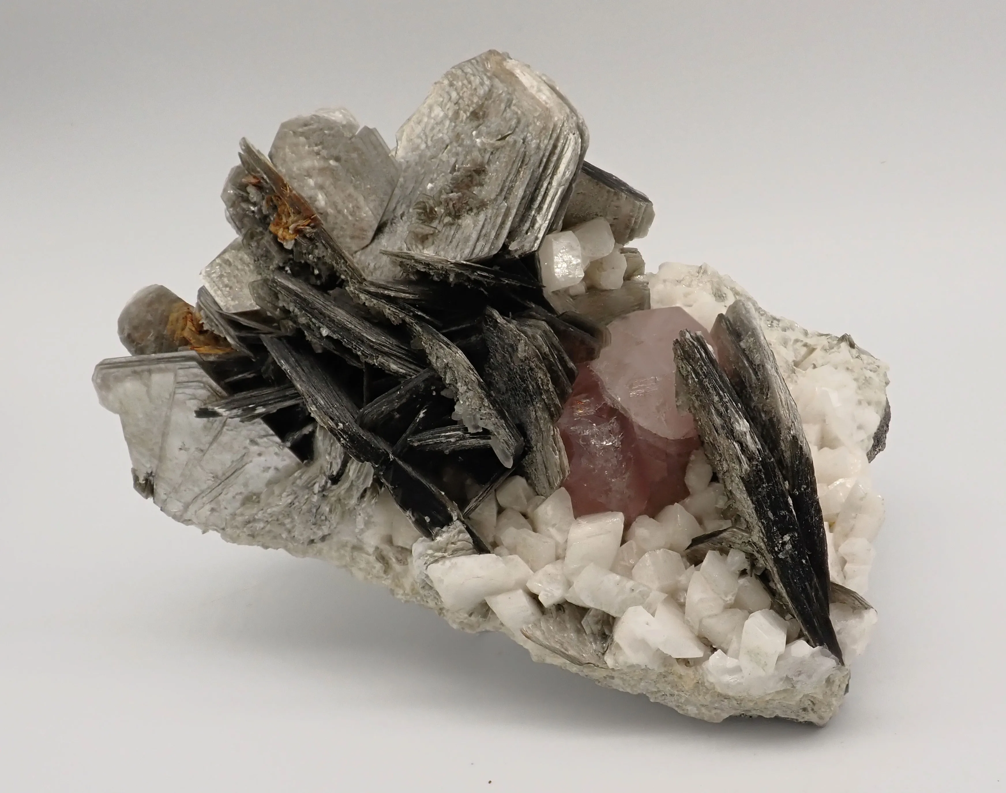 Pink Fluorapatite with Muscovite - image 2