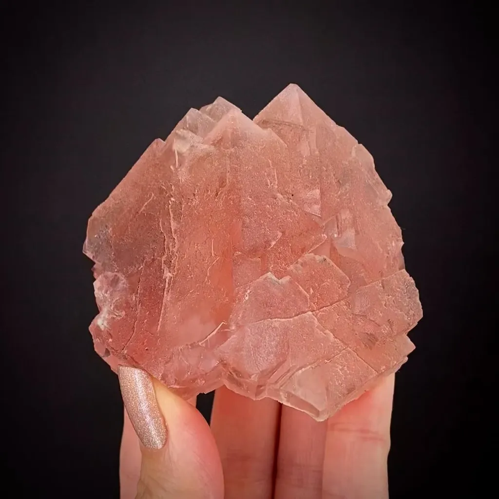 Pink Fluorite image