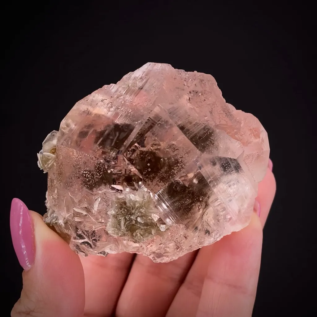 Pink Fluorite image