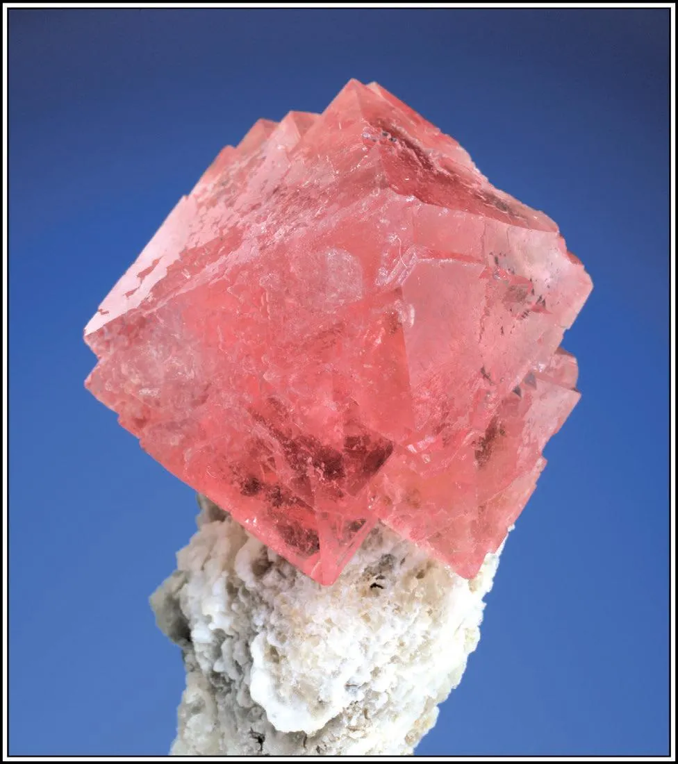 pink Fluorite, Calcite - image 1