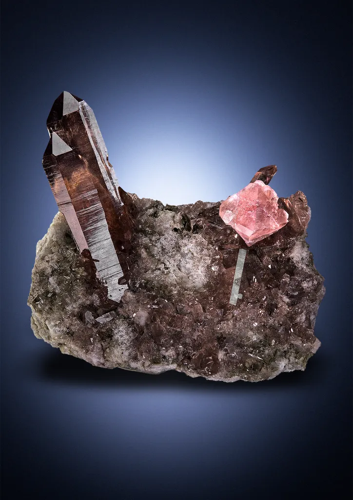 Pink Fluorite from Switzerland image