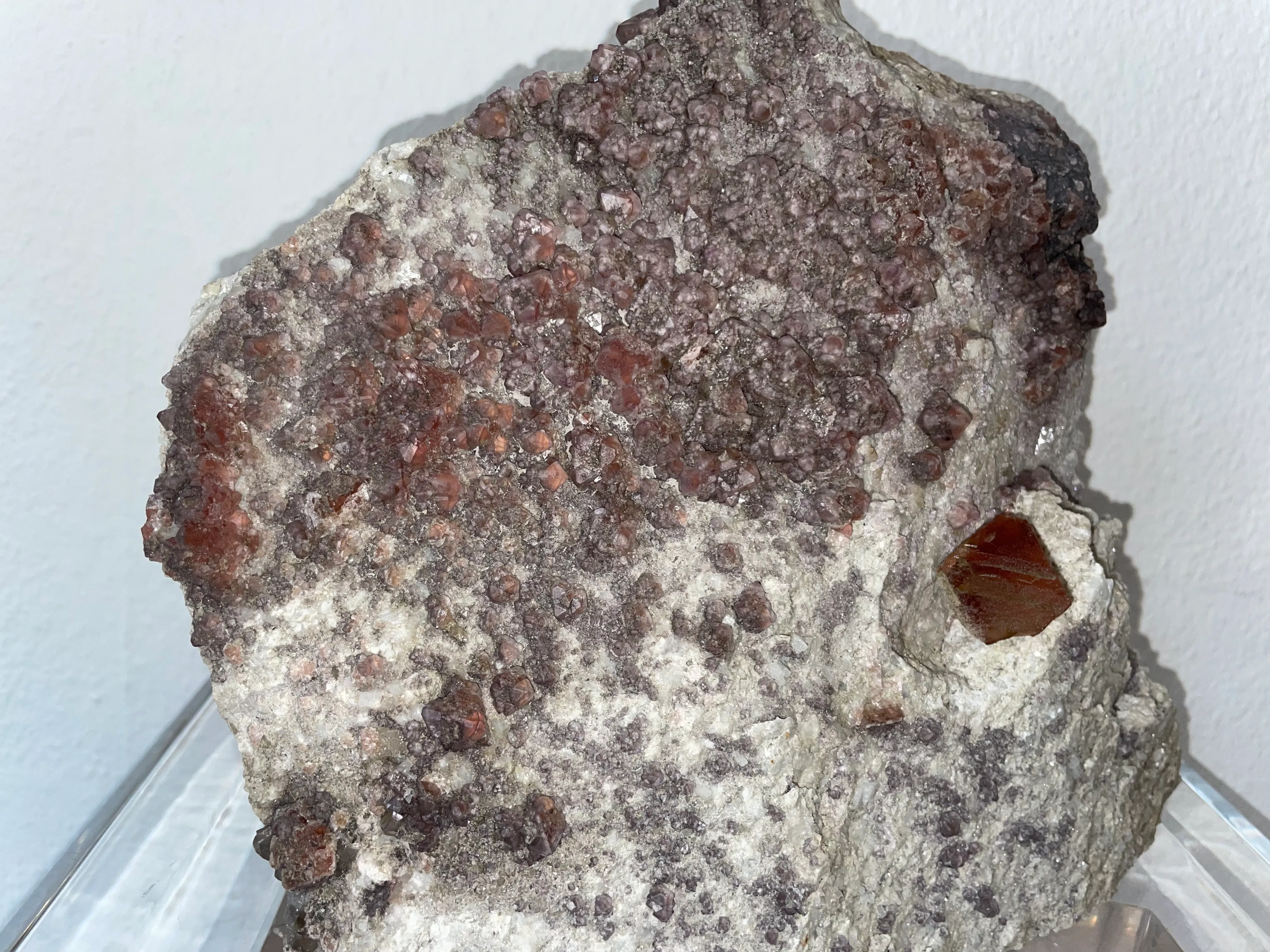 Pink Fluorite Matrix Switzerland - image 1