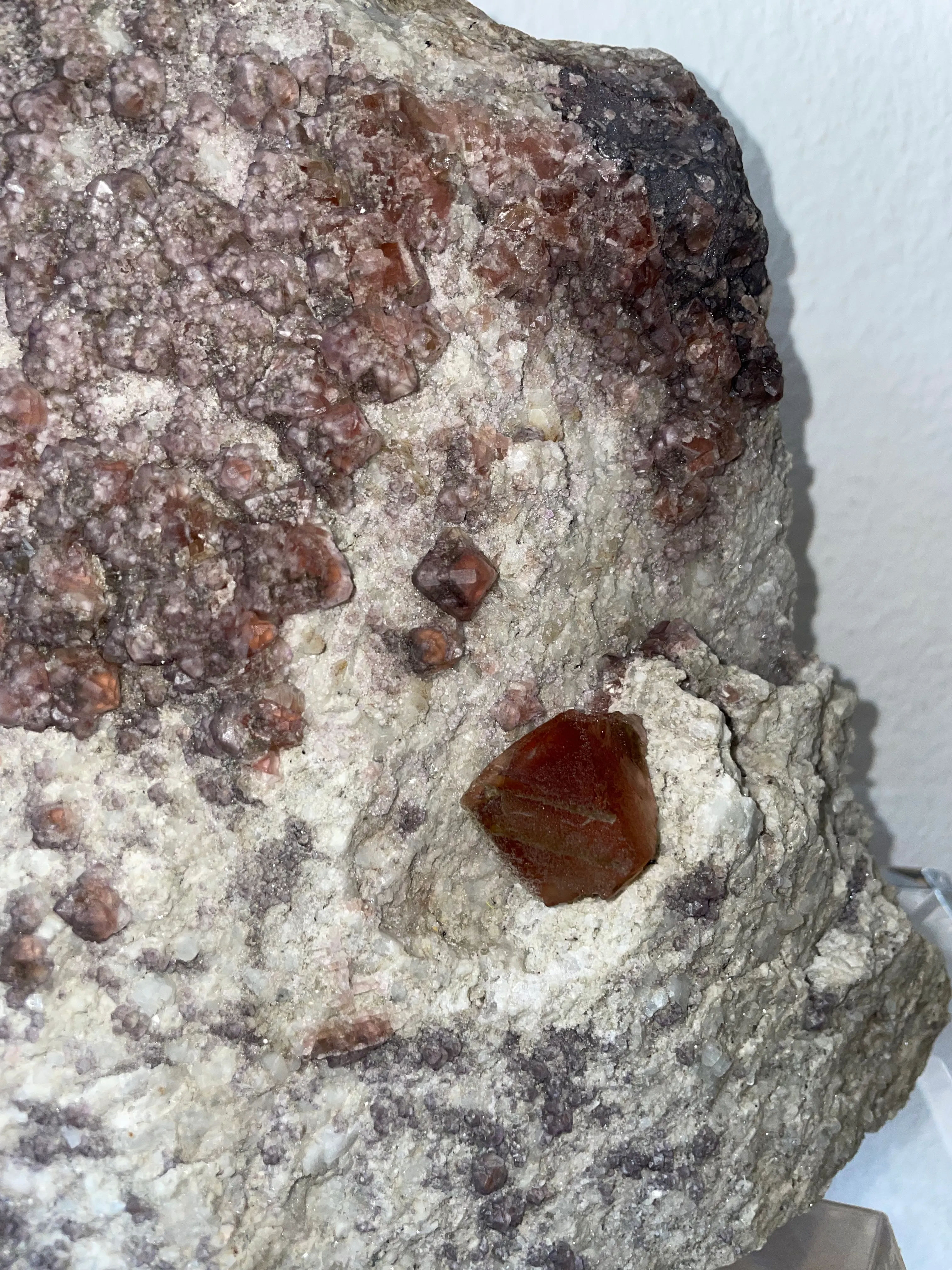 Pink Fluorite Matrix Switzerland - image 3