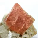 Pink Fluorite on Adularia - image 3