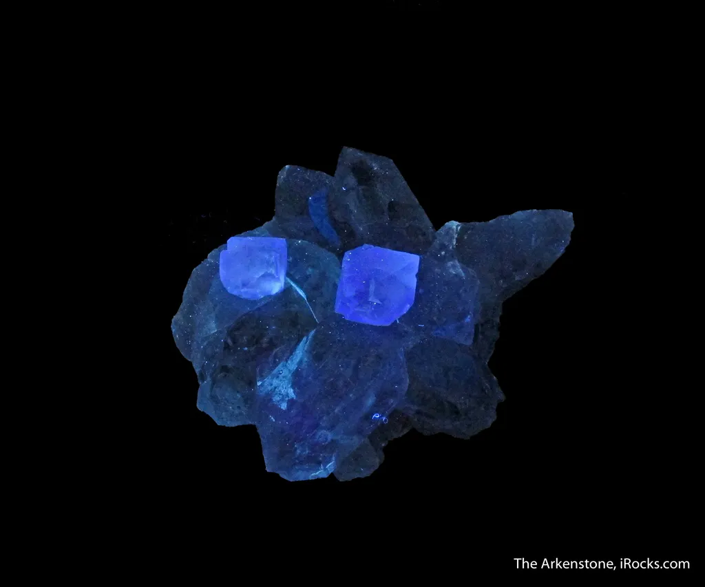 Pink Fluorite on Quartz - image 5