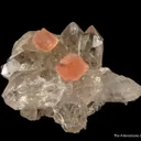 Pink Fluorite on Quartz - image 2