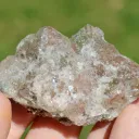 Pink Fluorite & Pyrite 118 grams - Huanzala Mine, Huanzala, Bolognesi Province, Ancash, Peru - image 2