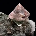 Pink Fluorite - Quartz - image 1
