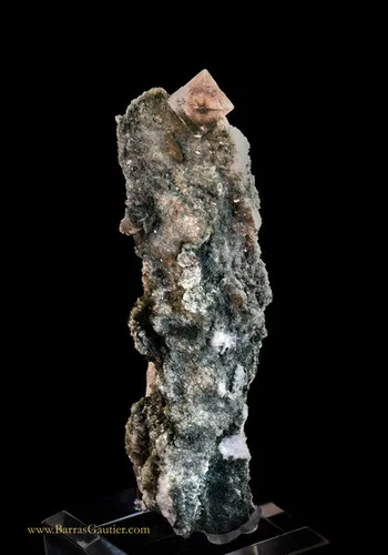 Pink Fluorite - Quartz - image 5