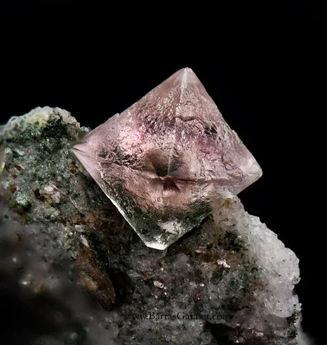 Pink Fluorite - Quartz - image 3