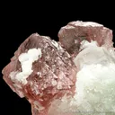Pink Fluorite with Calcite, Clinochlore and Prehnite - image 4