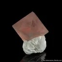 Pink Fluorite with Calcite - image 2