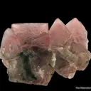 Pink Fluorite with Chlorite - image 1