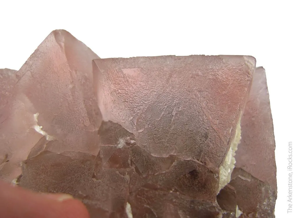 Pink Fluorite with Chlorite - image 4