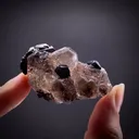 Pink Fluorite with Galena (rare combination) - image 1