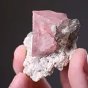 Pink Fluorite with Smoky Quartz - image 2