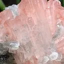Pink Heulandite on Gray Chalcedony; Jalgaon, India - image 2