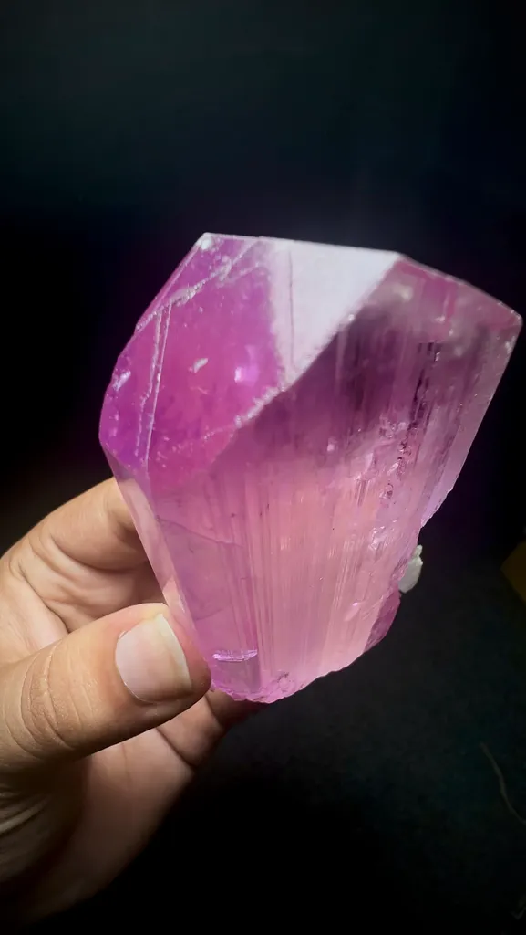 Pink Kunzite Crystal from Afghanistan - image 3