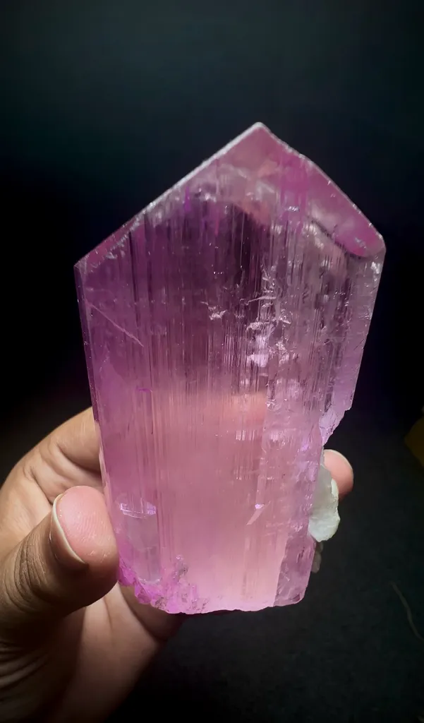 Pink Kunzite Crystal from Afghanistan - image 6