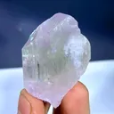 Pink Kunzite Crystal With Bluish Green Tourmaline Bunch @ Afghanistan - image 5
