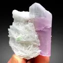 Pink Kunzite Crystal with Cleavelandite and Albite  Specimen from Afghanistan - 140 Gram - image 1