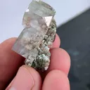 Pink Phantom Apophyllite with Chalcedony Natural Mineral specimen - image 3