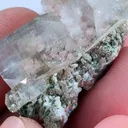 Pink Phantom Apophyllite with Chalcedony Natural Mineral specimen - image 6