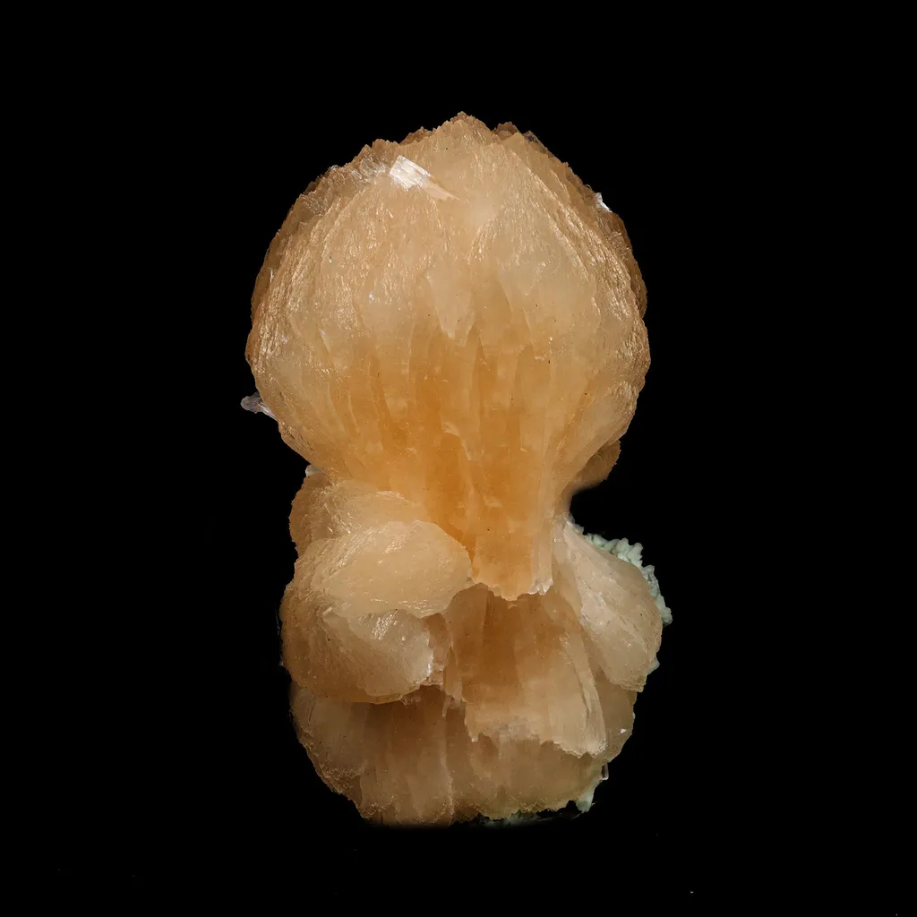 Pink Stilbite Bow Tie Cluster Natural Mineral Specimen image