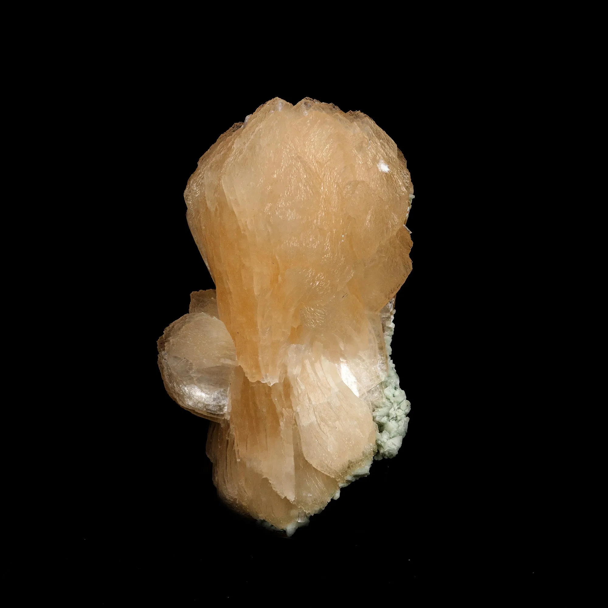 Pink Stilbite Bow Tie Cluster Natural Mineral Specimen - image 2
