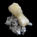 Pink Stilbite on Heuladnite Natural Mineral Specimen - image 1