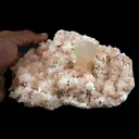 Pink Stilbite on Heulandite Natural Mineral Specimen - image 5