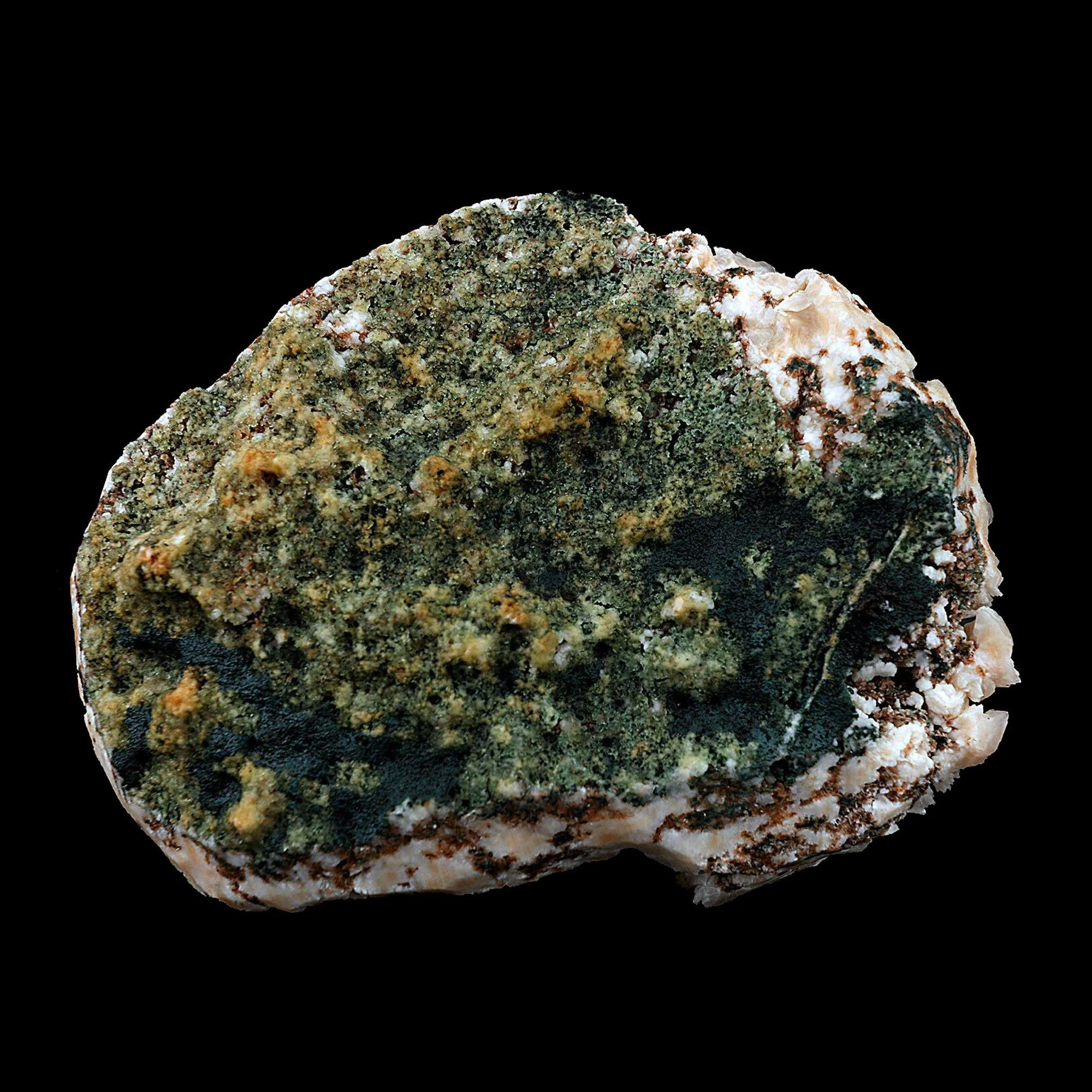 Pink Stilbite on Heulandite Natural Mineral Specimen - image 6