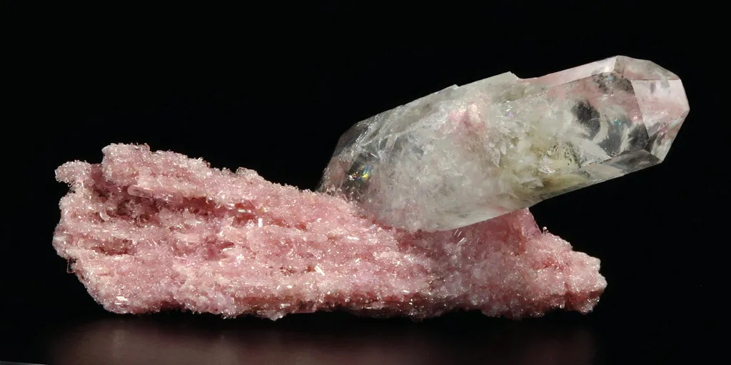 Pink Topaz, Enstatite, Quartz image
