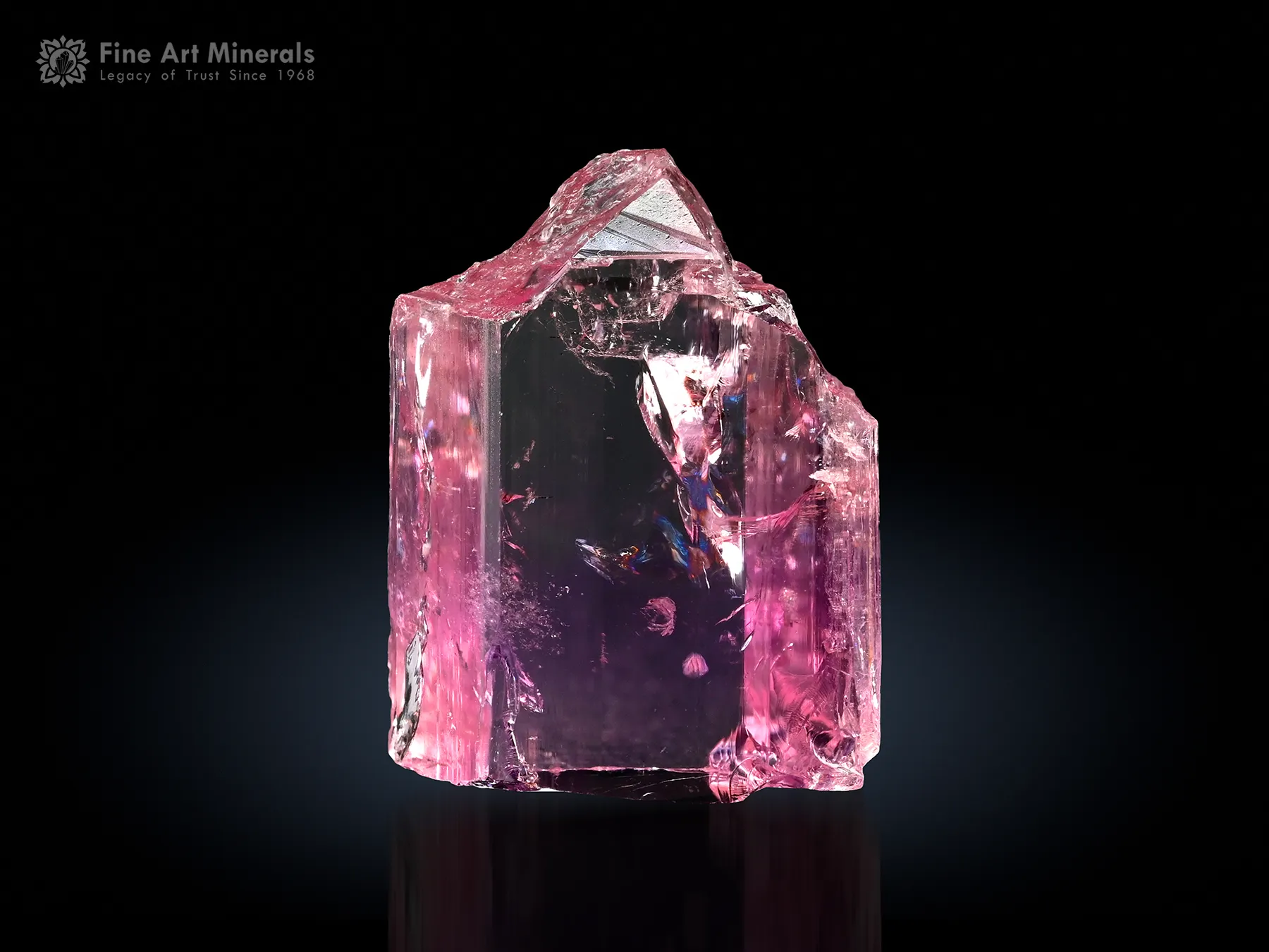 Pink Topaz from Katlang Pakistan - image 1