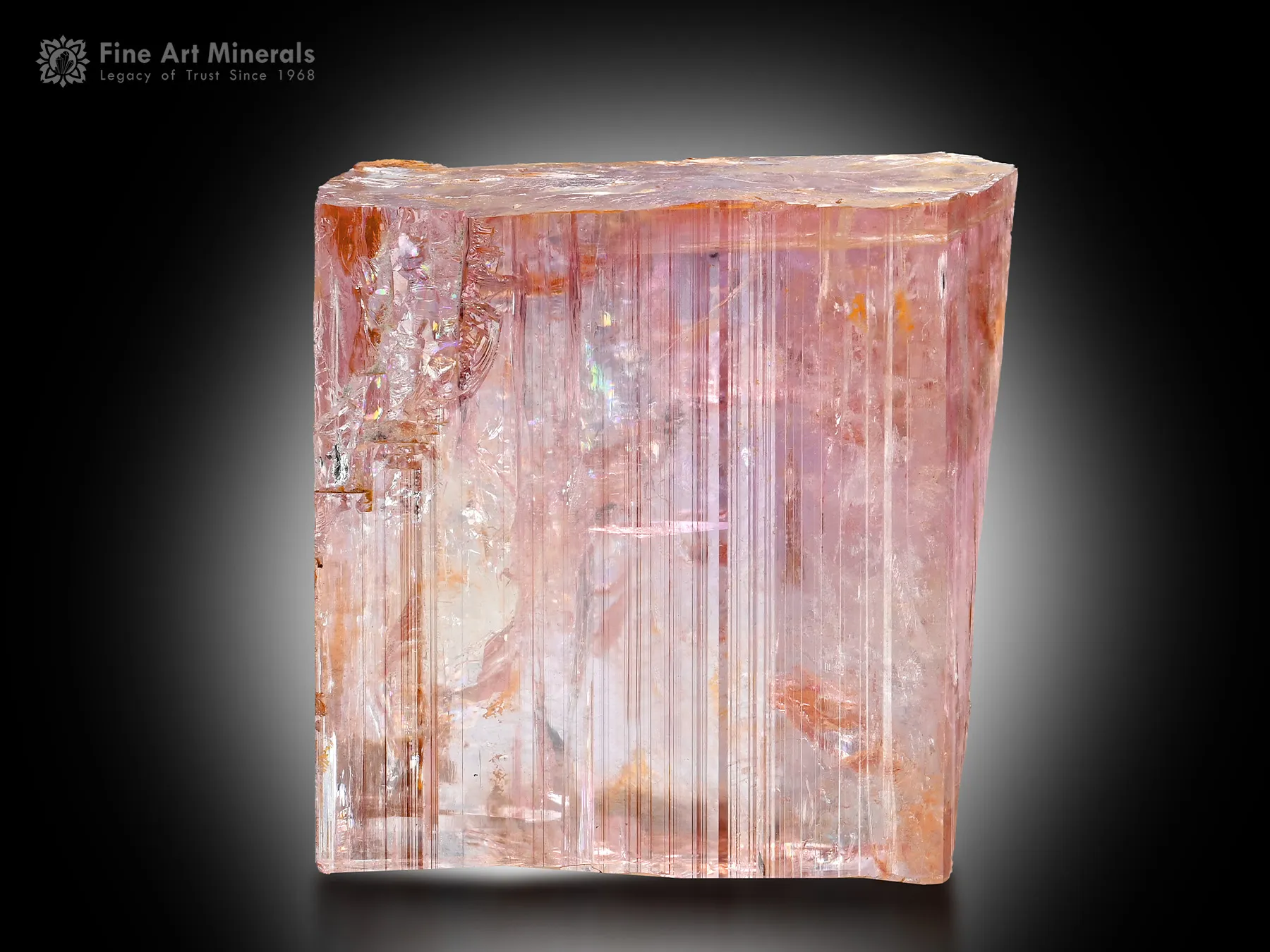 Pink Topaz from Katlang Pakistan - image 1