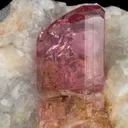 Pink Topaz in Calcite - image 2