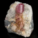 Pink Topaz in Calcite - image 8