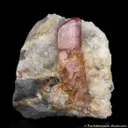 Pink Topaz in Calcite - image 5