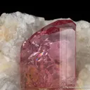Pink Topaz in Calcite - image 1