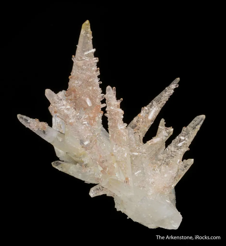 Pink Topaz on Quartz - image 6