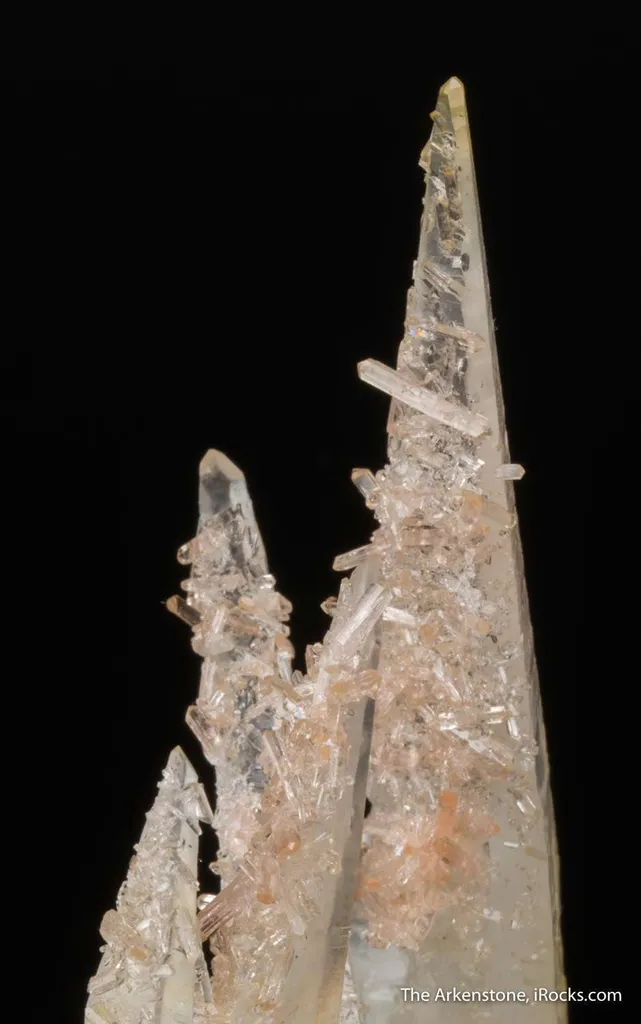 Pink Topaz on Quartz image