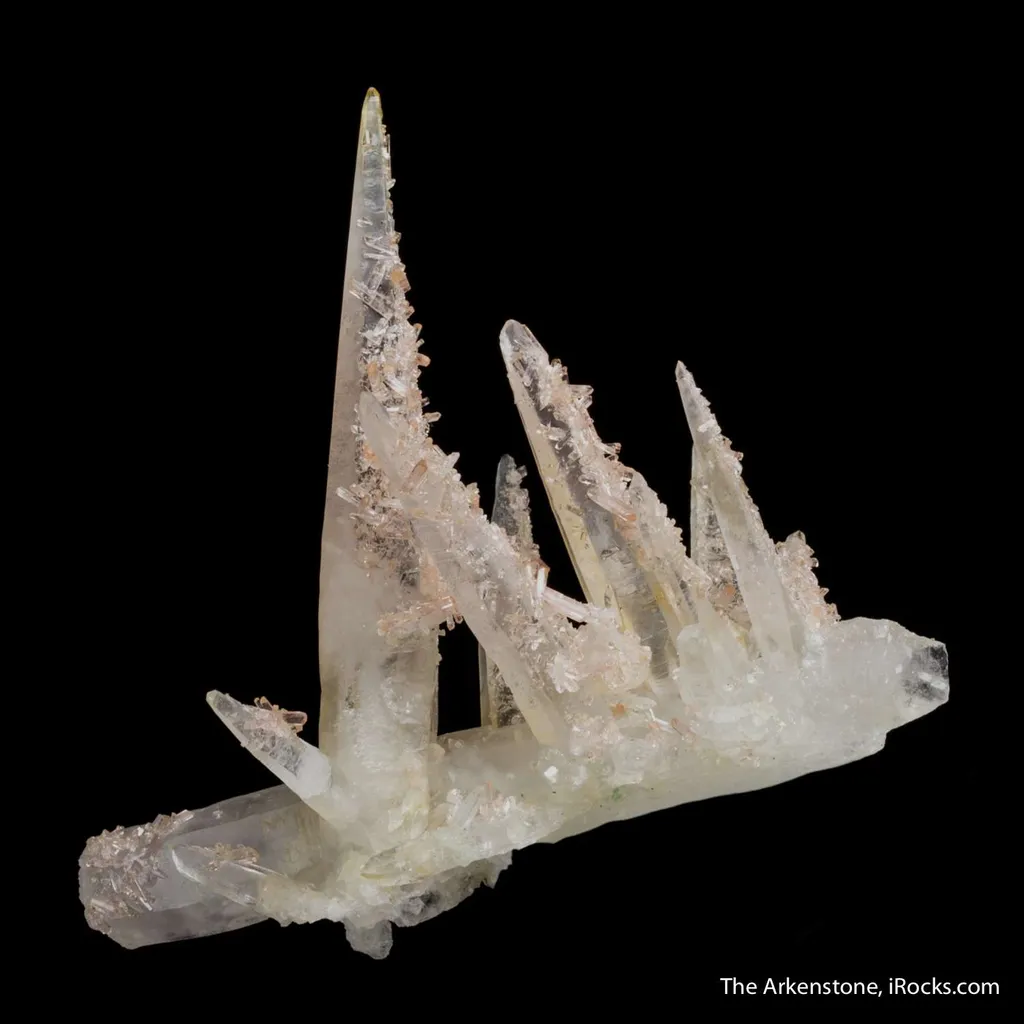 Pink Topaz on Quartz - image 3