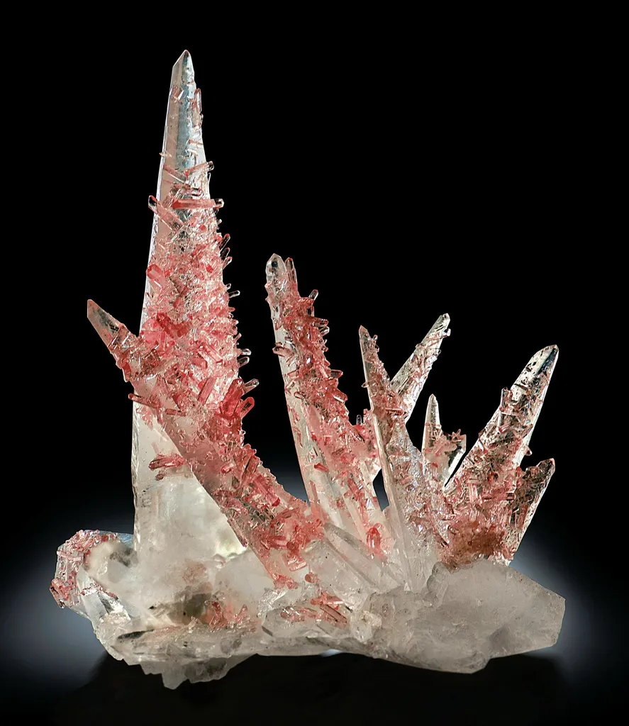 Pink Topaz, Tessin-habit Quartz image