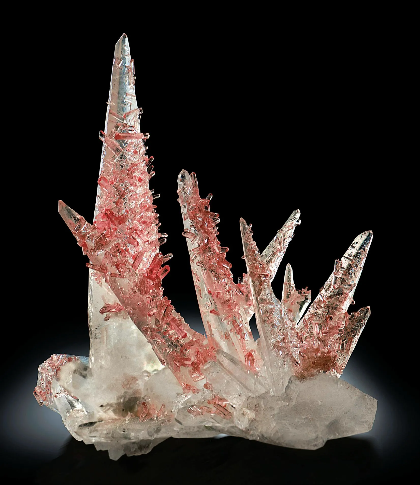 Pink Topaz, Tessin-habit Quartz - image 1